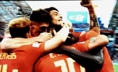 比利时队挑战韩国，强者晋级