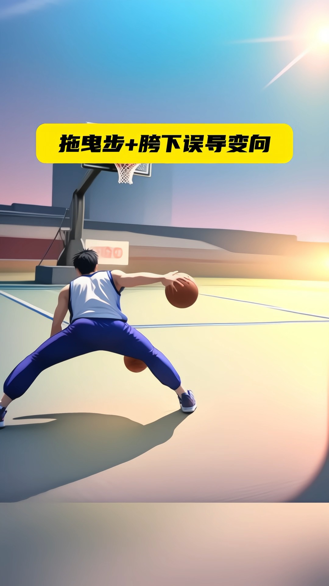 关于辽阔的篮球场上，技巧和意志力同样重要的信息