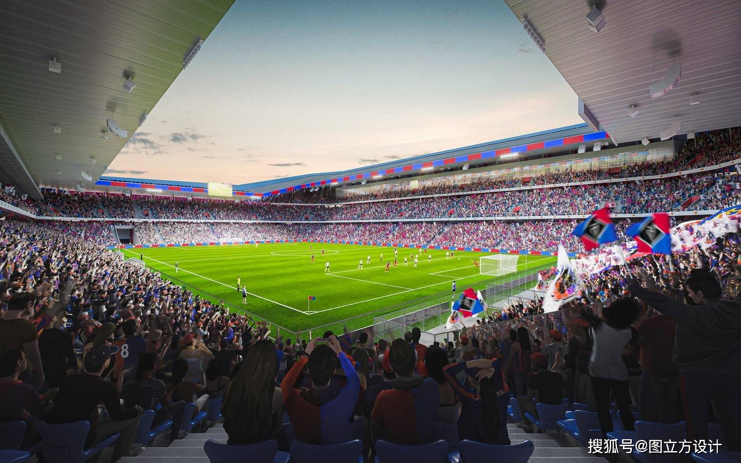 足球比赛球场配备新的灯光系统，提升观赛体验